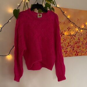 Farm rio wool blend chunky knit sweater